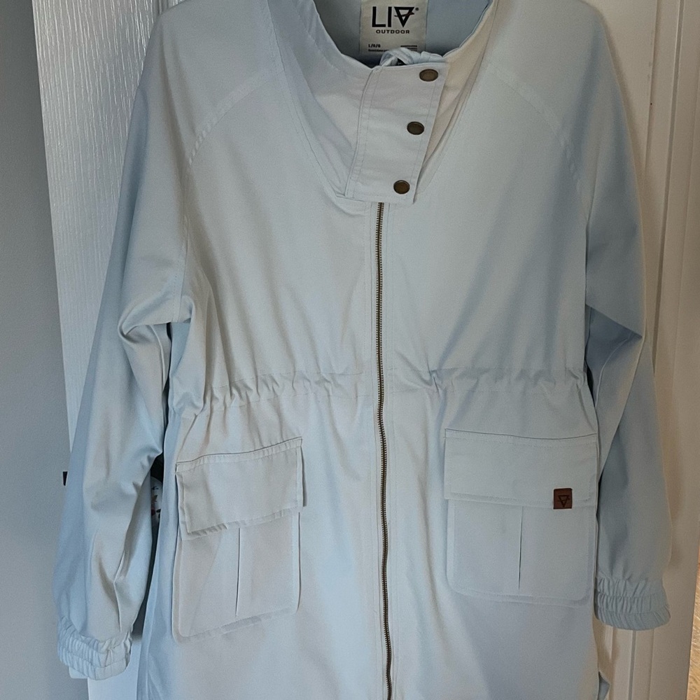 Spring jacket in Light Blue